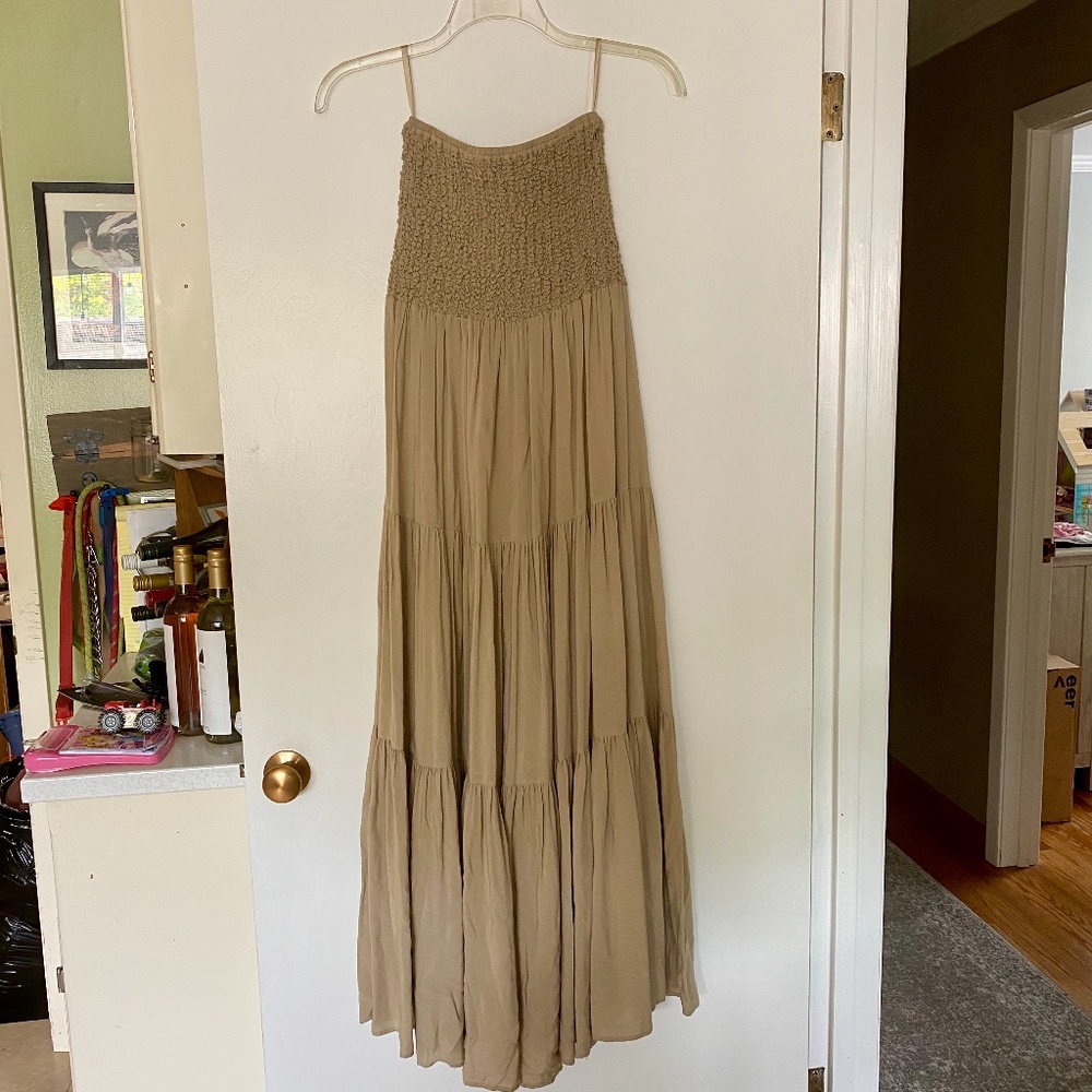 Michael Kors strapless Maxi Dress